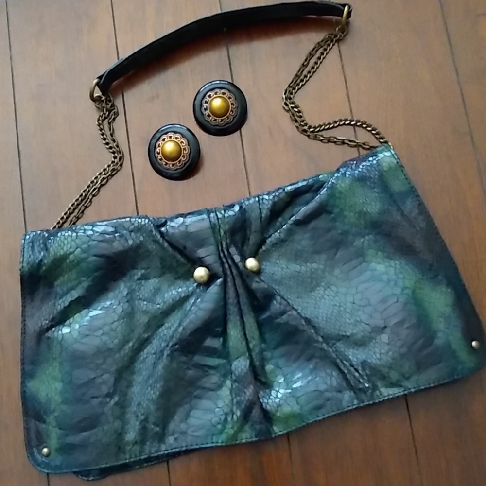 ❤️SALE❤️Vintage Deena & Ozzy Snakeskin